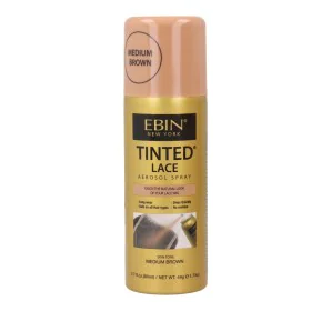 Teinture pour perruque Ebin New York Tinted Lace Medium Brown 80 ml de Ebin New York, Coloration semi-permanente - Réf : S426...