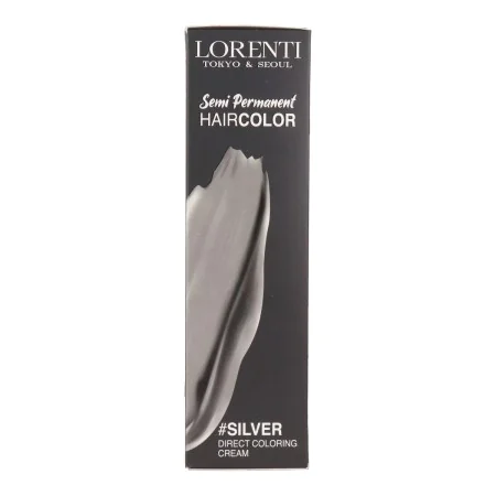 Semi-Permanent Tint Lorenti Haircolor Silver 200 ml | Epamu | Beauty Shop - Parfums, Make-up & Essentials Epamu.eu