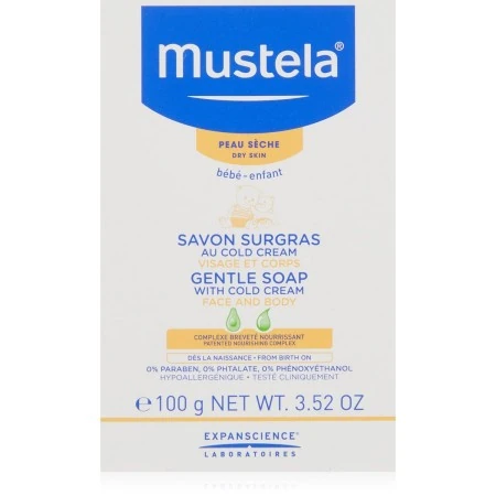 Barra de Sabão Mustela Cold Cream (100 g) | Epamu | Beauty Shop - Parfums, Make-up & Essentials Epamu.eu