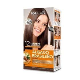 Ensemble de coiffure lissage Brésilien Kativa Alisado Brasileño de Kativa, Huiles pour cheveux - Réf : S4262389, Prix : 17,22...