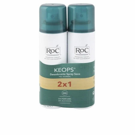 Desodorante en Spray Roc Keops Spray Seco Seco Spray 2 Piezas (2 x 150 ml) | Epamu | Beauty Shop - Parfums, Make-up & Essentials Epamu.eu