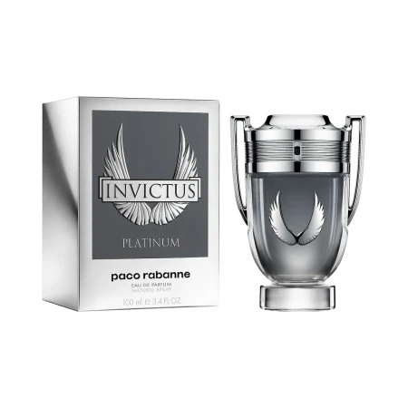 Perfume Hombre Paco Rabanne Invictus Platinum Pour Homme EDP EDP 100 ml | Epamu | Beauty Shop - Parfums, Make-up & Essentials Epamu.eu