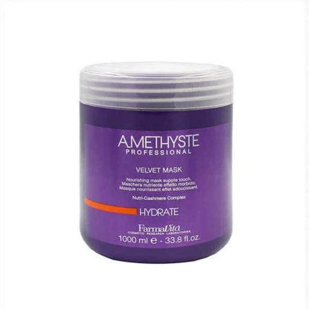 Mascarilla Capilar Nutritiva Amethyste Velvet Hydrate Farmavita 1344-16089 (1L) | Epamu | Beauty Shop - Parfums, Make-up & Essentials Epamu.eu