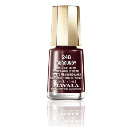 Esmalte de uñas Nail Color Cream Mavala 248-burgundy (5 ml) | Epamu | Beauty Shop - Parfums, Make-up & Essentials Epamu.eu