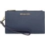 Kulturbeutel Michael Kors 35F8STVW0L-NAVY Blau Leder 19 x 11 x 3 cm | Epamu | Beauty Shop - Parfums, Make-up & Essentials Epamu.eu