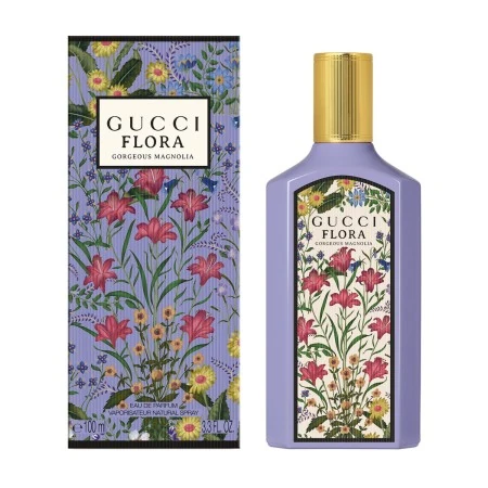 Women's Perfume Gucci FLORA GORGEOUS MAGNOLIA EDP EDP 100 ml | Epamu | Beauty Shop - Parfums, Make-up & Essentials Epamu.eu