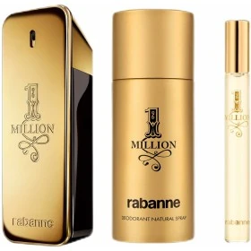 Conjunto de Perfume Homem Paco Rabanne 1 Million 3 Peças de Paco Rabanne, Conjuntos - Ref: S05127221, Preço: 93,48 €, Descont...