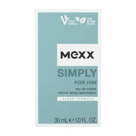 Perfume Hombre Mexx Simply For Him EDT 30 ml de Mexx, Agua de tocador - Ref: S8321385, Precio: 8,85 €, Descuento: %