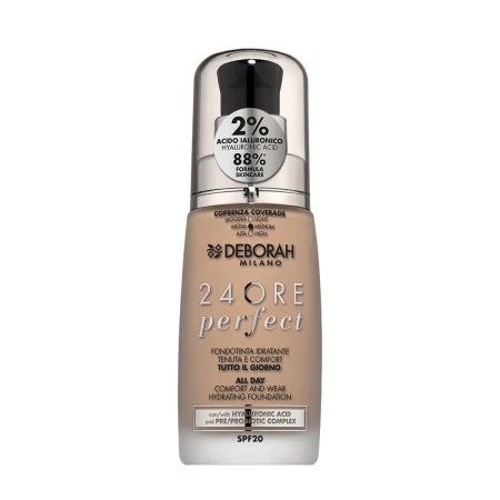 Base de Maquilhagem Cremosa Deborah 4ORE PERFECT Nº 2.1 | Epamu | Beauty Shop - Parfums, Make-up & Essentials Epamu.eu