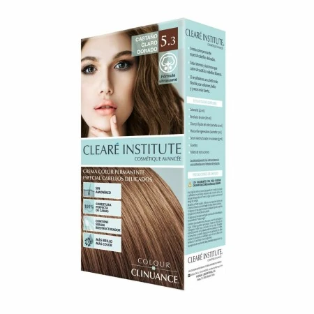 Permanent Colour Creme Clearé Institute Colour Clinuance Nº 5.3-castaño claro dorado | Epamu | Beauty Shop - Parfums, Make-up & Essentials Epamu.eu