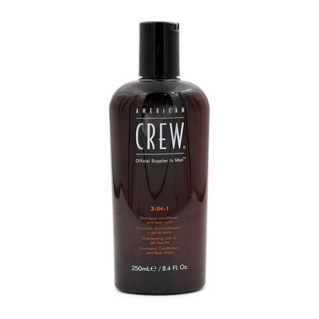 Champú American Crew 3 In 1 Sport Edition (250 ml) (250 ml) | Epamu | Beauty Shop - Parfums, Make-up & Essentials Epamu.eu