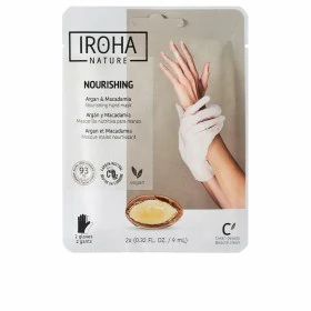 Hand Treatment Gloves Iroha Argan Macadamia Macadamia Argan (1 Unit) by Iroha, Moisturising Gloves - Ref: S05099023, Price: 7...