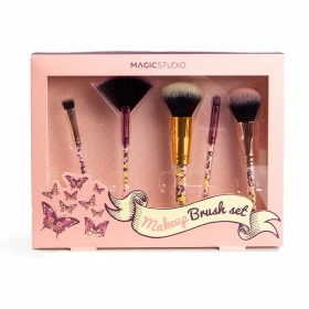 Set de Brochas de Maquillaje IDC Institute ROSE QUARTZ 5 Piezas | Epamu | Beauty Shop - Parfums, Make-up & Essentials Epamu.eu