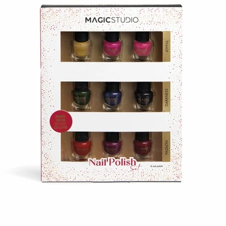 Make-Up Set Magic Studio Colorful Complete Nail Polish 9 Pieces | Epamu | Beauty Shop - Parfums, Make-up & Essentials Epamu.eu