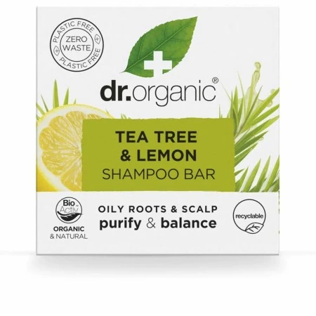 Champú Sólido Dr.Organic Tea Tree and Lemon 75 g | Epamu | Beauty Shop - Parfums, Make-up & Essentials Epamu.eu