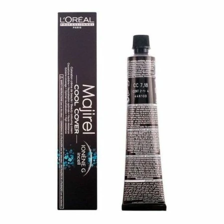 Permanent Dye Majirel Cool-Cover L'Oreal Professionnel Paris LMCC718 Nº 7,18 50 ml | Epamu | Beauty Shop - Parfums, Make-up & Essentials Epamu.eu