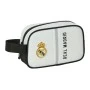 Reise-Toilettentasche Real Madrid C.F. Weiß Grau Sportlich 22 x 13.5 x 8 cm | Epamu | Beauty Shop - Parfums, Make-up & Essentials Epamu.eu