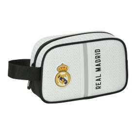 School Toilet Bag Real Madrid C.F. White Sporting 26 x 15 x 12.5 cm | Epamu.eu | Beauty Shop - Parfums, Make-up & Essentials Epamu.eu