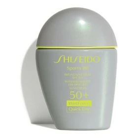 Hydrating Cream with Colour Shiseido Sport BB Medium Tone by Shiseido, BB creams - Ref: S4507530, Price: 29,15 €, Discount: %