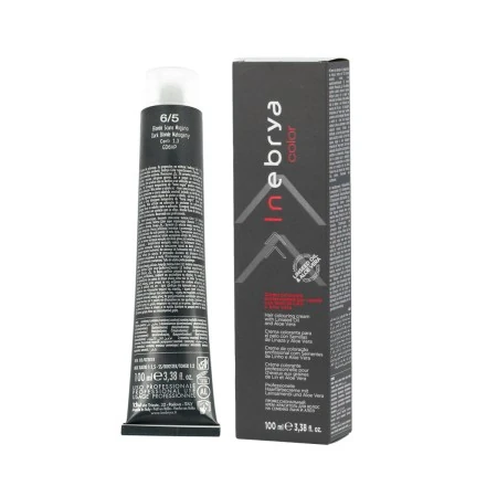 Permanent Dye Inebrya Nº 6/5 Dark Blonde Mahogany 100 ml | Epamu | Beauty Shop - Parfums, Make-up & Essentials Epamu.eu