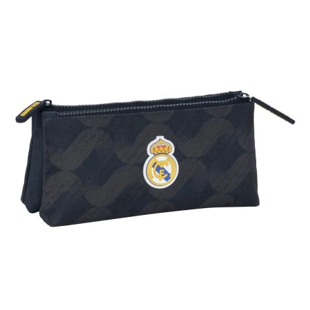 Kulturbeutel für die Schule Real Madrid C.F. Marineblau Sportlich 22 x 10 x 8 cm | Epamu | Beauty Shop - Parfums, Make-up & Essentials Epamu.eu