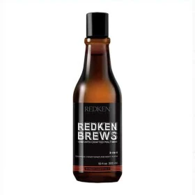 Champô, Acondicionador e Gel de Duche Redken Brews    300 ml (300 ml) de Redken, Champô, condicionador e gel 3 em 1 - Ref: S4...