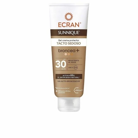 Gel Protetor Solar Ecran Sunnique Broncea+ Creme SPF 30 (250 ml) | Epamu.eu | Beauty Shop - Parfums, Make-up & Essentials Epamu.eu