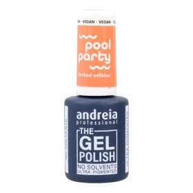 Verniz de Unhas Semipermanente Andreia Polish Pool Party N.1 Laranja 10,5 ml de Andreia, Vernizes - Ref: S4262383, Preço: 11,...