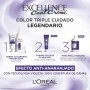 Coloração Permanente em Creme L'Oreal Make Up Excellence 8,11 Louro Claro Cinza 192 ml | Epamu.eu | Beauty Shop - Parfums, Make-up & Essentials Epamu.eu