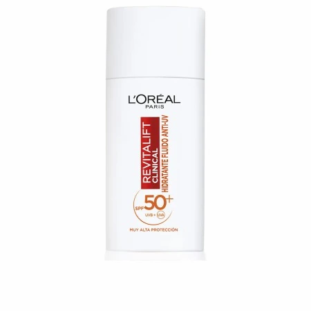 Facial Sun Cream L'Oreal Make Up Revitalift Clinical Anti-ageing Spf 50 50 ml | Epamu.eu | Beauty Shop - Parfums, Make-up & Essentials Epamu.eu