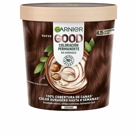 Permanent Dye Garnier Good Glacé Brown Nº 4.15 (1 Unit) | Epamu.eu | Beauty Shop - Parfums, Make-up & Essentials Epamu.eu