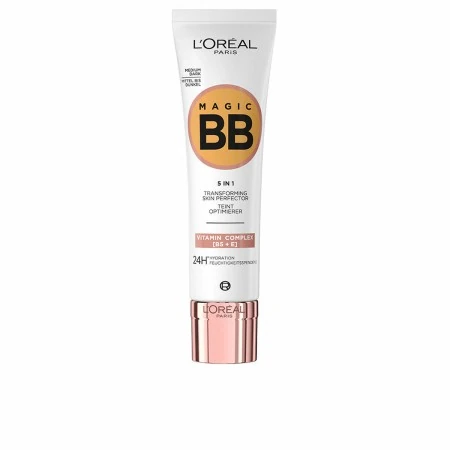 Base Cremosa per il Trucco L'Oreal Make Up Magic Bb Medium Dark Spf 10 30 ml | Epamu.eu | Beauty Shop - Parfums, Make-up & Essentials Epamu.eu