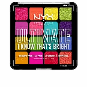 Paleta de Sombras de Olhos NYX Ultimate I know that's bright 16 x 0,83 g de NYX, Sombras de olhos - Ref: S05118315, Preço: 20...