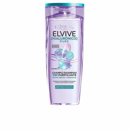 Champô L'Oreal Make Up Elvive Hialurónico Pure 380 ml | Epamu.eu | Beauty Shop - Parfums, Make-up & Essentials Epamu.eu