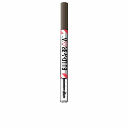 Eyebrow Pencil Maybelline Build A Brow Nº 262 black brown 15,3 ml 2-in-1 | Epamu.eu | Beauty Shop - Parfums, Make-up & Essentials Epamu.eu