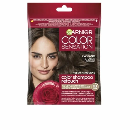 Colorante en Champú Garnier COLOR SENSATION Castaño Nº 4.0 Semipermanente | Epamu.eu | Beauty Shop - Parfums, Make-up & Essentials Epamu.eu