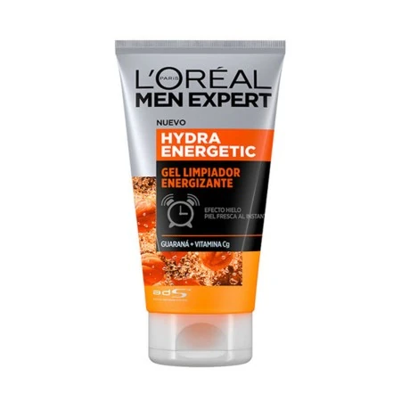 Facial Cleansing Gel Hydra Energetic L'Oreal Make Up A9815700 (100 ml) 100 ml | Epamu.eu | Beauty Shop - Parfums, Make-up & Essentials Epamu.eu