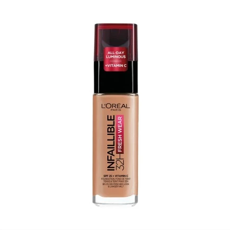 Base Cremosa per il Trucco L'Oreal Make Up Infaillible Nº 300-ambre (30 ml) | Epamu.eu | Beauty Shop - Parfums, Make-up & Essentials Epamu.eu