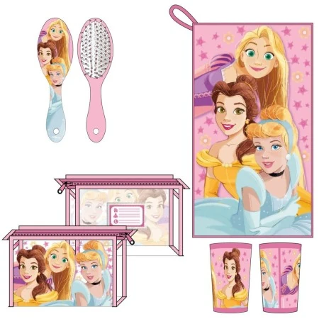 Nécessaire de Viagem Disney Princess Cor de Rosa 23 x 15 x 8 cm | Epamu.eu | Beauty Shop - Parfums, Make-up & Essentials Epamu.eu