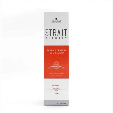 Crema Styling STRAIT THERAPY Cream 0 Schwarzkopf 212679 (300 ml) | Epamu.eu | Beauty Shop - Parfums, Make-up & Essentials Epamu.eu