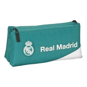 Child Toilet Bag Real Madrid C.F. White Turquoise Green (22 x 10 x 8 cm) by Real Madrid C.F., Cosmetic Cases - Ref: S4305294,...