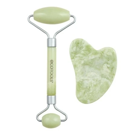 Anti-Ageing Treatment for Face and Neck Ecotools Jade Jade Set 2 Pieces | Epamu.eu | Beauty Shop - Parfums, Make-up & Essentials Epamu.eu