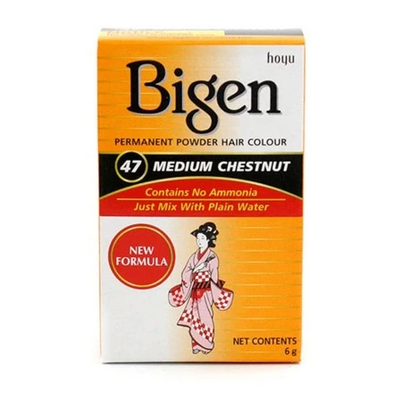 Permanent Dye Bigen 47 Medium Chestnut (6 g) | Epamu.eu | Beauty Shop - Parfums, Make-up & Essentials Epamu.eu