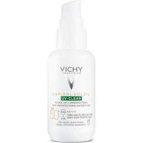 Latte Solare Fluido Vichy Capital Soleil Uv Clear Anti-imperfezioni Spf 50 (40 ml) di Vichy, Filtri solari - Rif: S05110461, ...