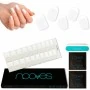 Gel Nail Strips Nooves LÁMINAS DE UÑAS DE GEL Grace Luxe French manicure 20 Pieces | Epamu.eu | Beauty Shop - Parfüms, Make-up & Essentials Epamu.eu