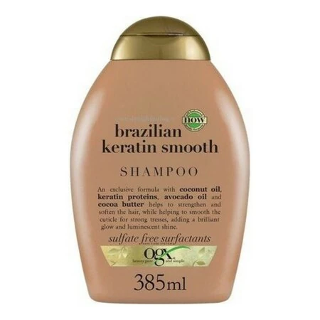 Detangling shampoo OGX Brazilian Keratin 385 ml | Epamu.eu | Beauty Shop - Parfüms, Make-up & Essentials Epamu.eu