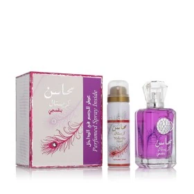 Women's Perfume Set Lattafa 2 Pieces Mahasin Crystal Violet by Lattafa, Sets - Ref: S8311857, Price: €13.44, Discount: %