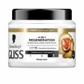 Masque réparateur pour cheveux Schwarzkopf GLISS 400 ml de Schwarzkopf, Soins et masques - Réf : S05127889, Prix : 7,87 €, Re...