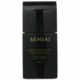 Fundo de Maquilhagem Líquido Luminous Sheer Foundation Sensai 4973167228357 (30 ml) de Sensai, Bases - Ref: S4507327, Preço: ...