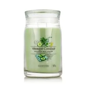 Bougie Parfumée Yankee Candle Cucumber Mint Cooler 567 g de Yankee Candle, Voiles libres - Réf : S8320009, Prix : 27,35 €, Re...